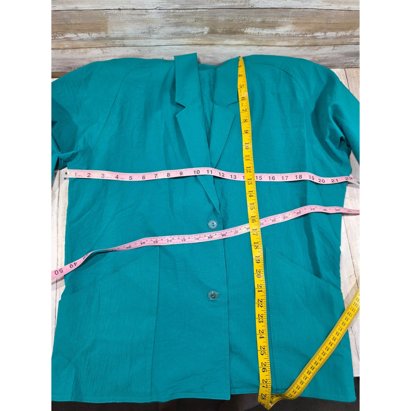 Vintage 80s Colorblock 3 Piece Skirt Set Teal Purple Geometric Women L Large