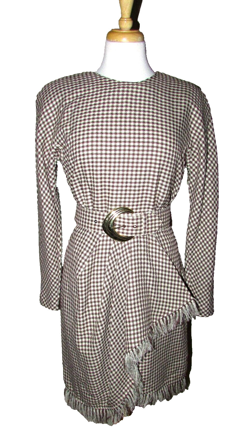 Vintage 90s MODA INT’L Western Dress Size 8