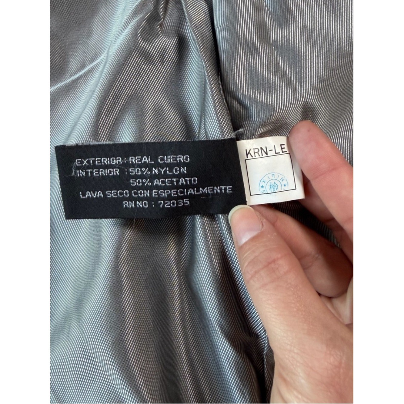 Vintage Adler Collection Genuine N.Z. Lambskin Leather Jacket