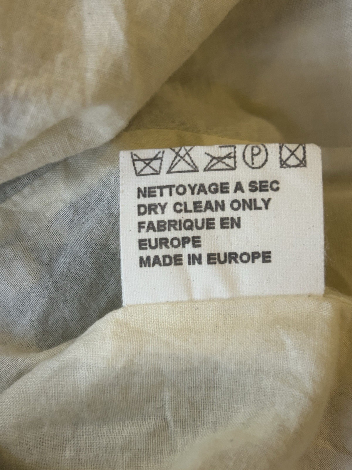 Hannoh Vintage Style Weasley Jacket Linen, Older Tag Go Back To Th 60s Size 38