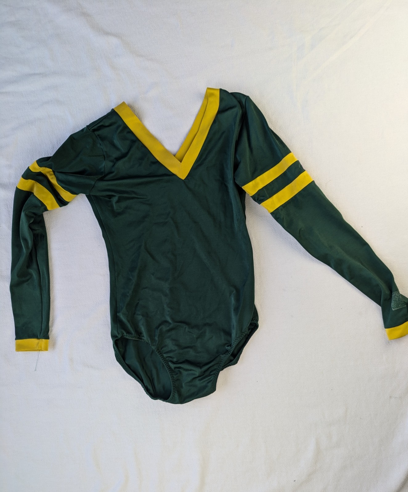 Vintage 80’s Dance Suit And Jogger Suit S/M Green White Yellow
