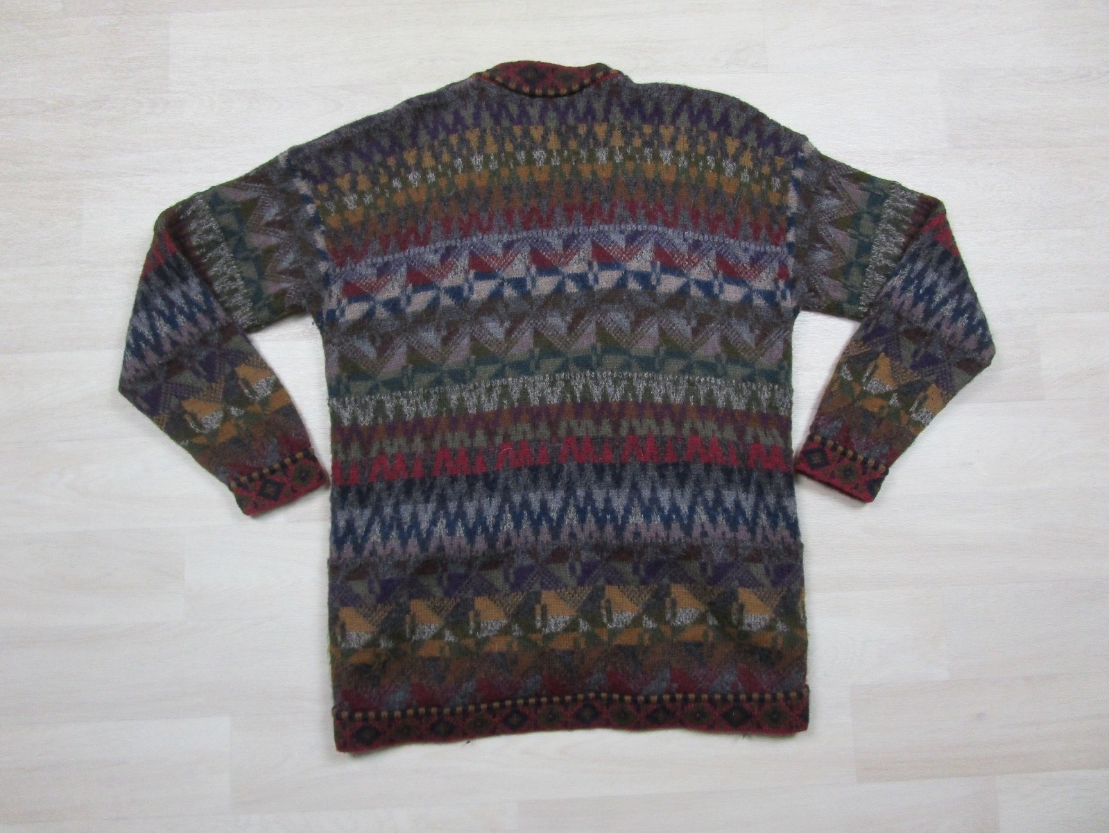 Vintage Peruvian Connection Alpaca Cardigan Sweater Women’s (M) Fair Isle
