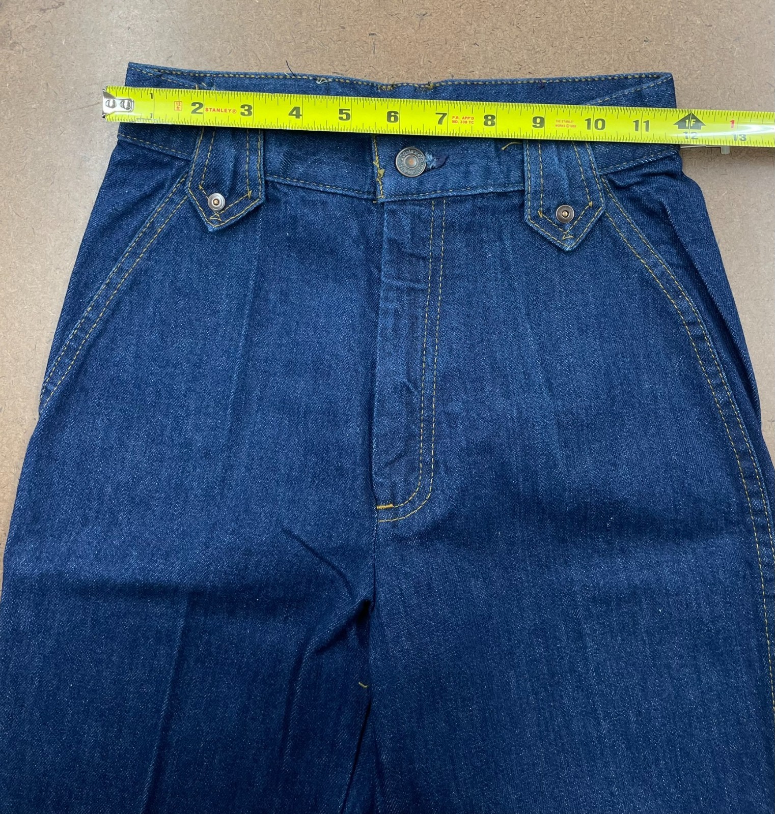 Vintage 70s/80s Sun-Klass Sun-Kist High-Rise Dark Wash Denim Jeans