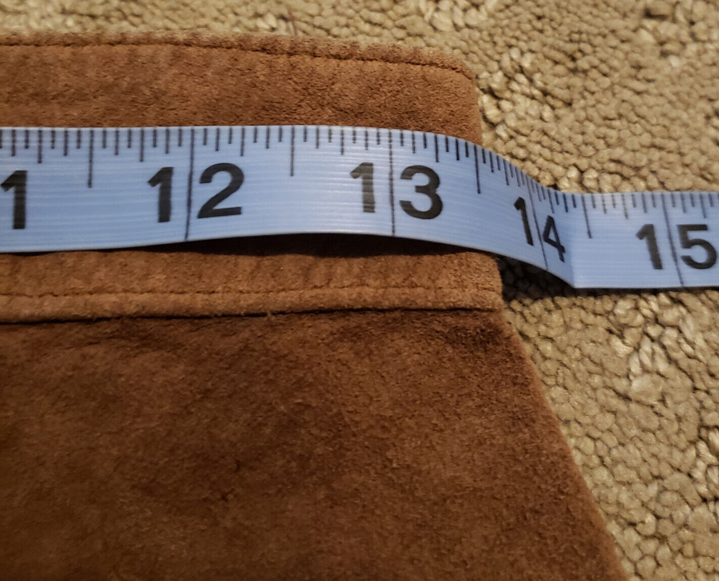 Jay Jacobs Suede Skirt Vintage Brown | Women’s 9 Suede Made in Canada Casual