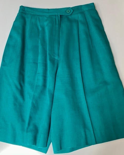 Vintage Jacobson’s Tailored Green Kulots. Size 6.