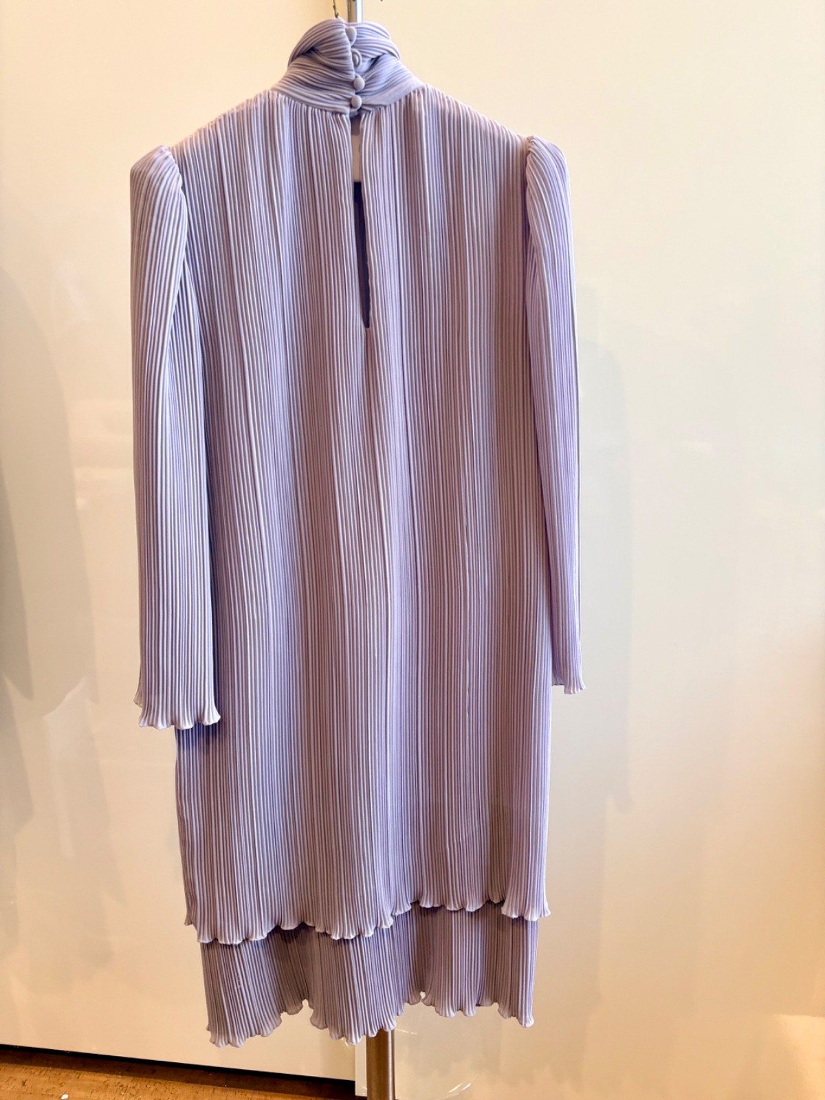 Manning Silver Design Vintage 80s Women’s Purple Lilac Dress SIZE 6