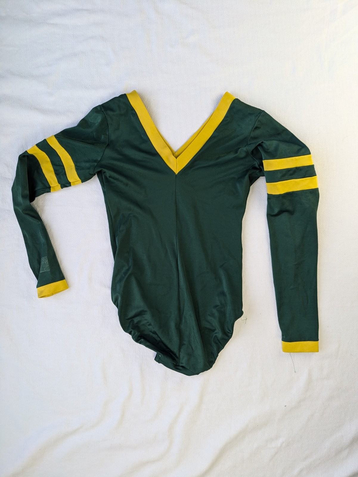 Vintage 80’s Dance Suit And Jogger Suit S/M Green White Yellow