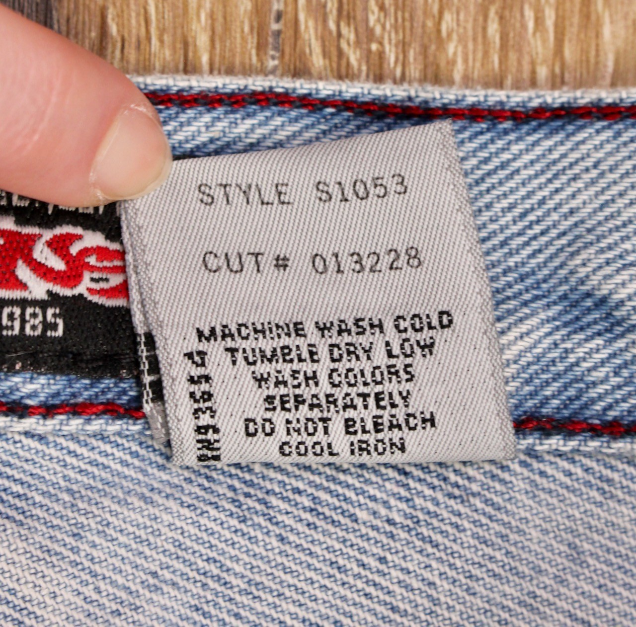 Women’s VTG 1990s JNCO Funky 23 Basics Wide Leg Jeans Sz 11 31×32 90s Light Wash