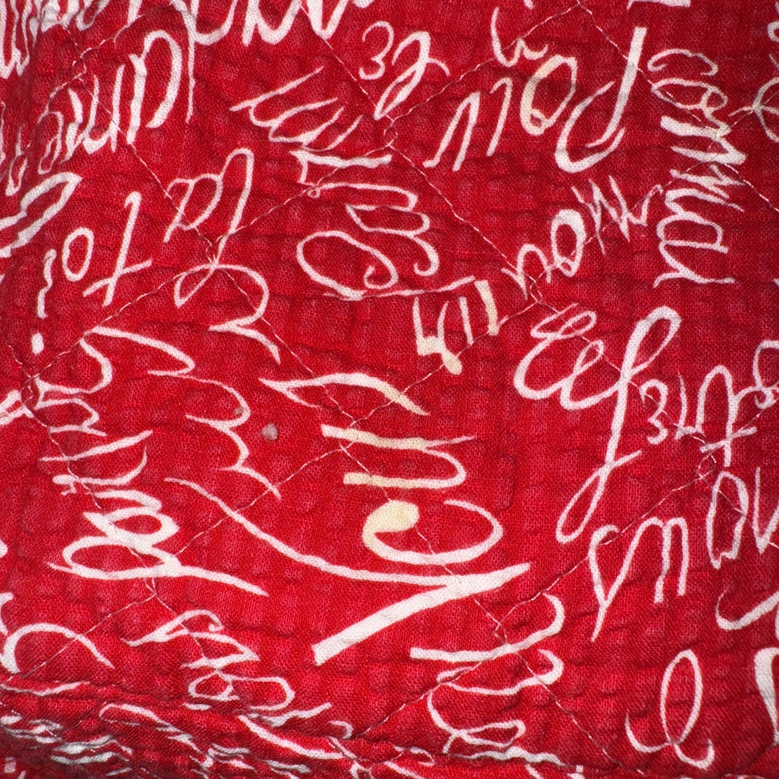 Vintage Red, White Rothley Quilted Jacket 1960’s Or 1970’s???