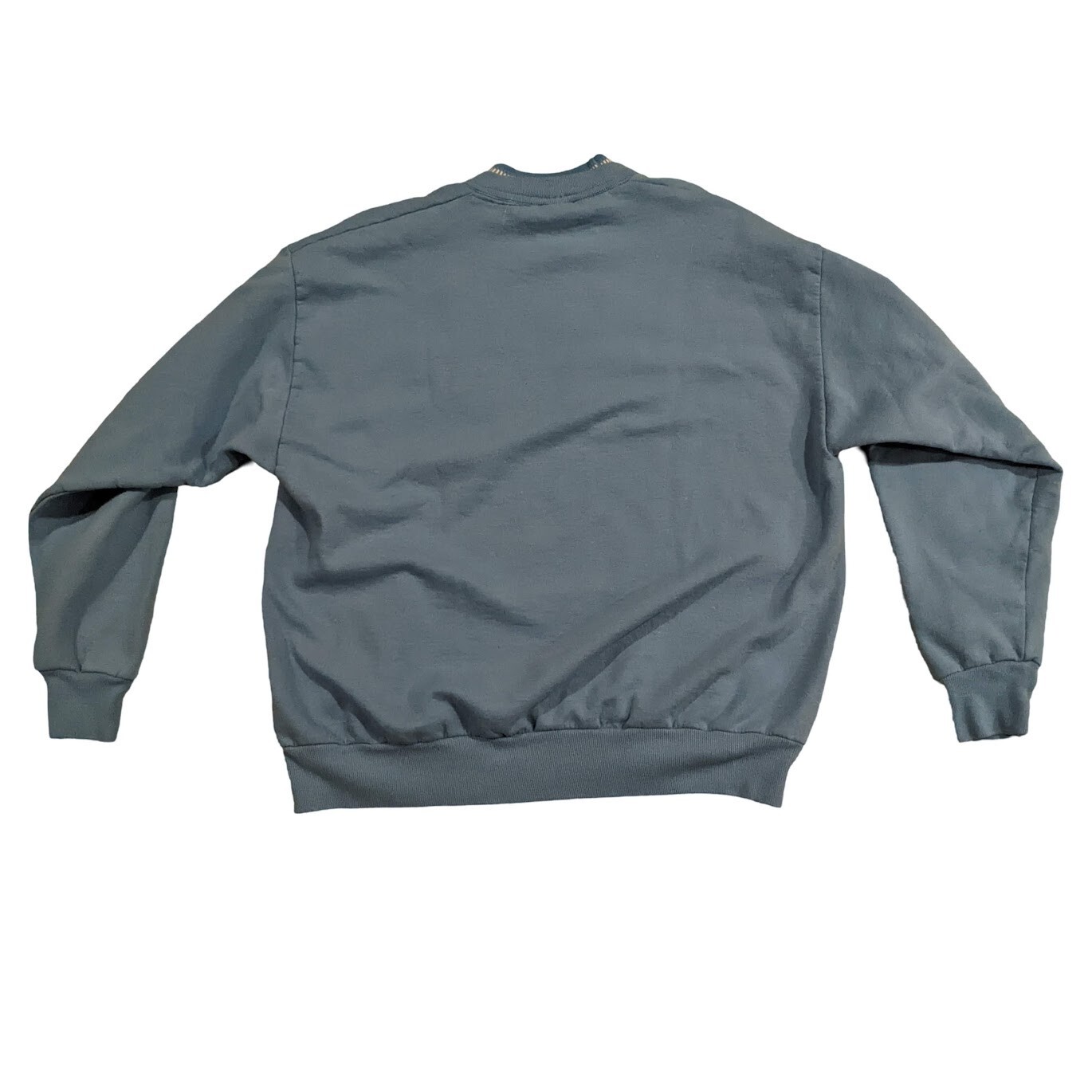 Vintage 1980s Top Stitch by Morning Sun Blue Butterfly Small Crewneck Sweatshirt