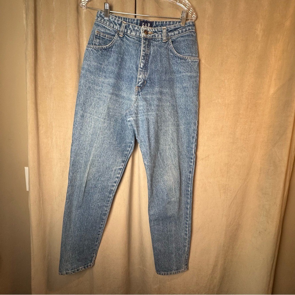 Gap Womens Jeans 11/12 Mom Ultra Hi Rise Tapered Vintage 12 in plus rise HTF 90s