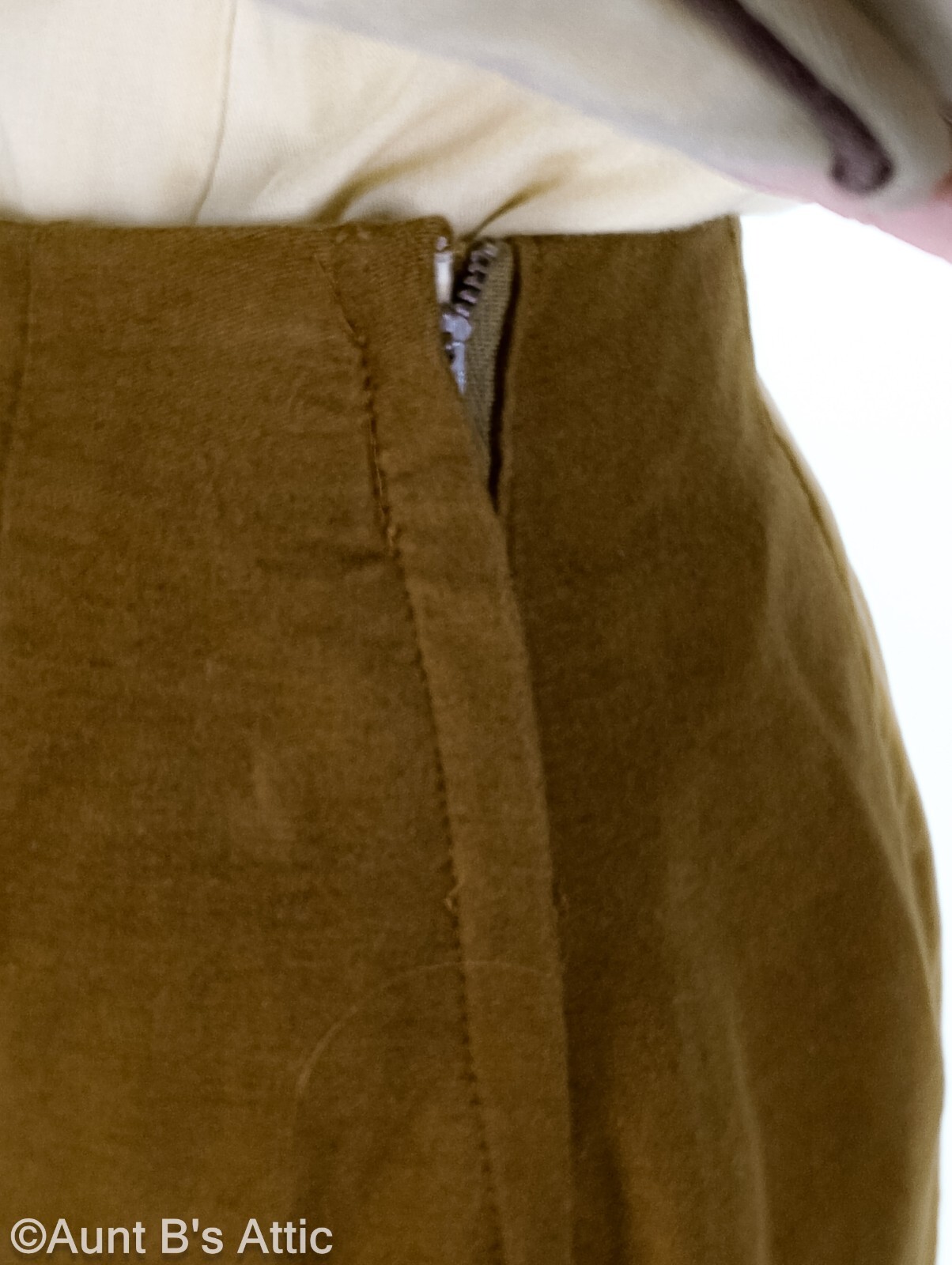 Western Cowgirl Outfit 3Pc Vtg 60’s-70’s Br/Tan Fringed Pant Shirt & Jacket SM