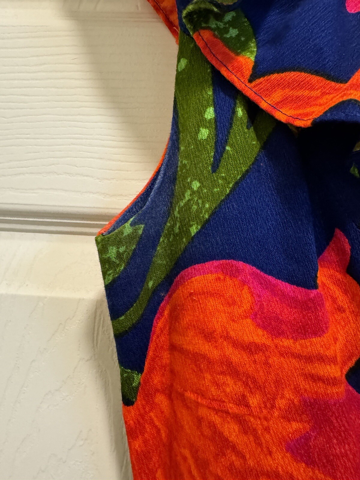 Waltah Clarke’s Vintage Hawaiian 60s Sleeveless Maxi Dress – US Size 9/10