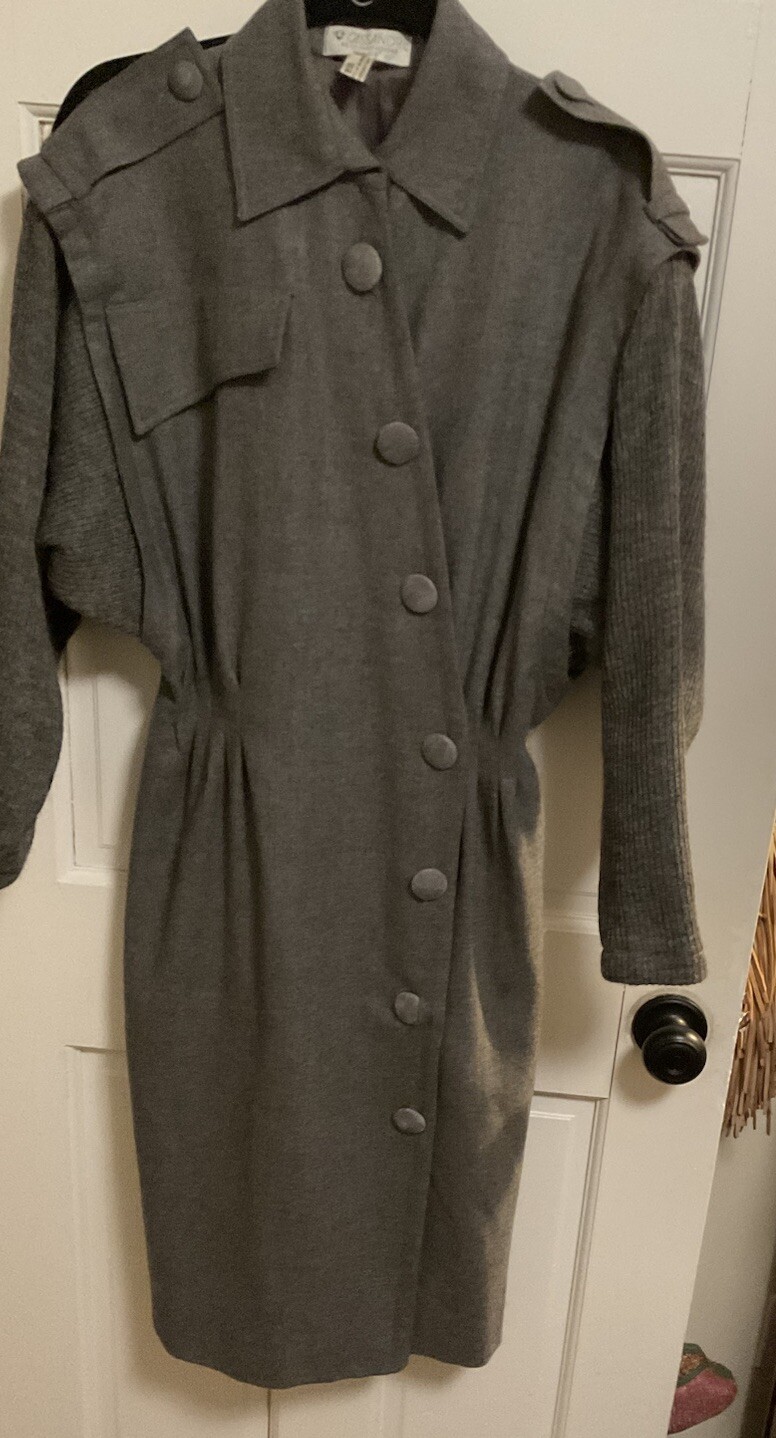 Vintage Cassandre Saint Honore Paris Dress