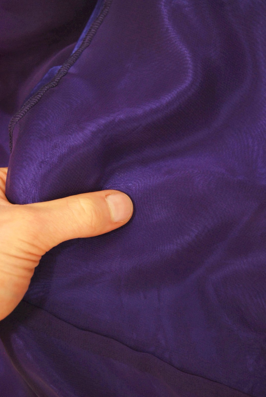 80s Babydoll Gown (L) large purple vintage maxi royal renaissance formal prom