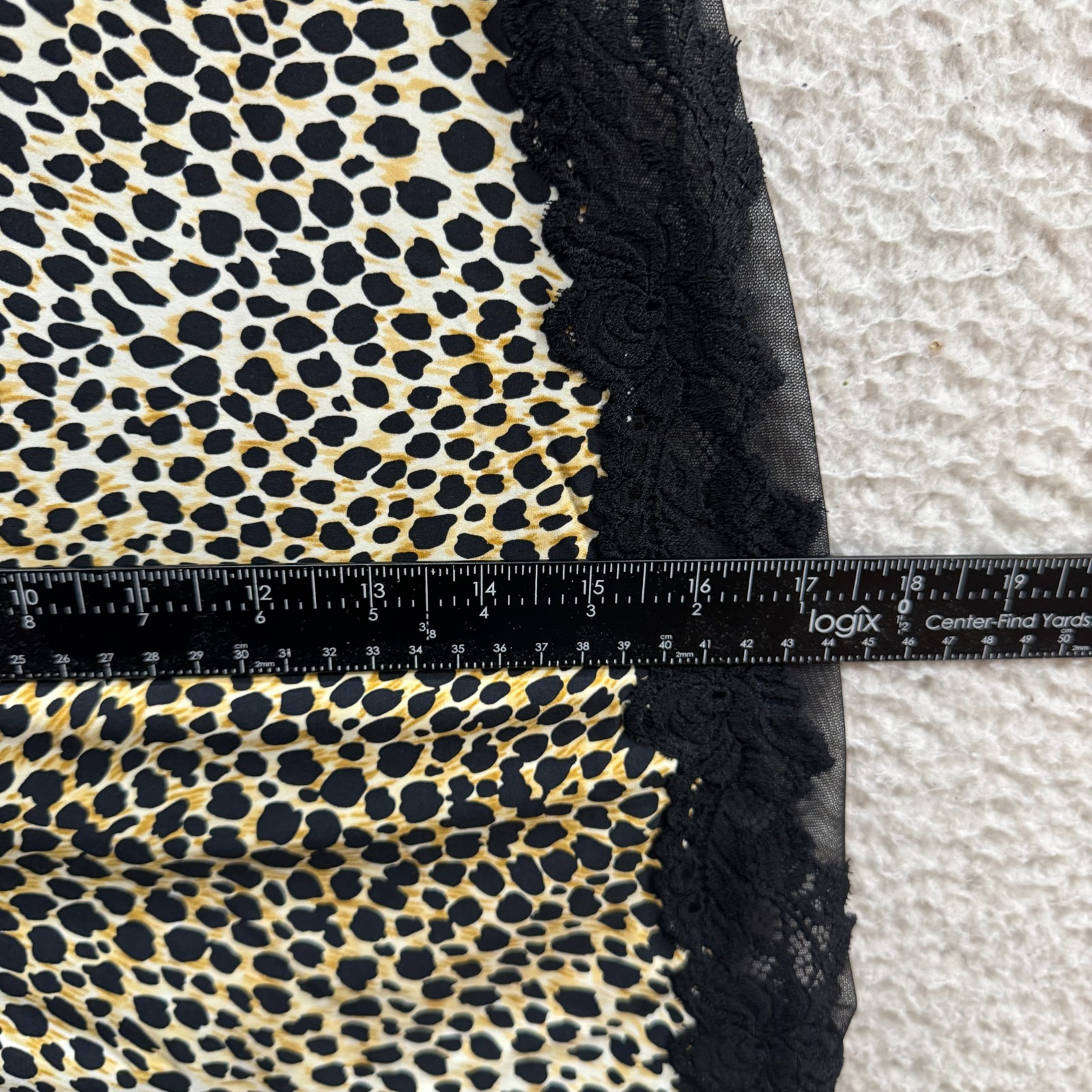 Y2K Vintage Dolce & Gabbana Mini Slip Dress XS Black Leopard Cheetah Sheer Mesh
