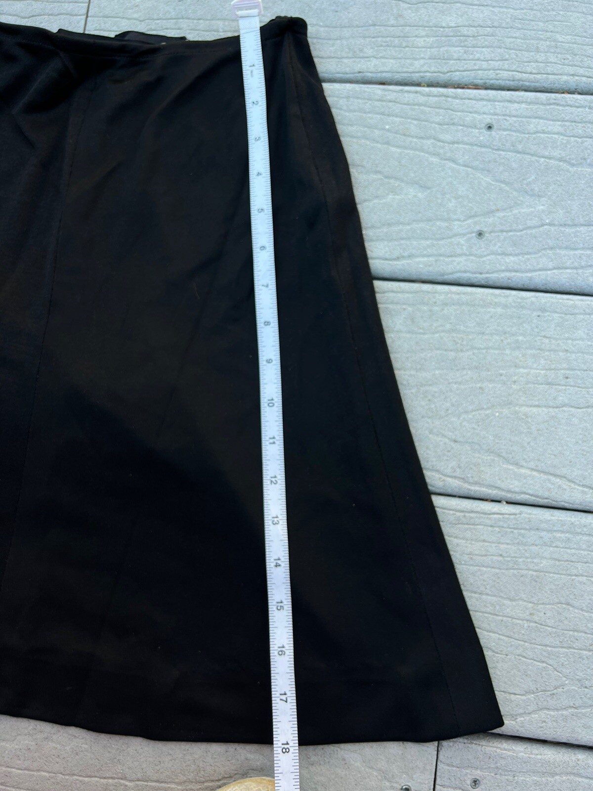 Vintage 1960s/1970s Two Piece Black Mini Skirt And Shirt Size XXS Classic