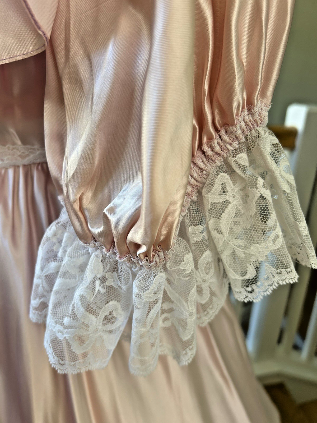 Vintage 1980s Alfred Angelo Dance Allure Southern Belle Gown Pink Off Shoulder