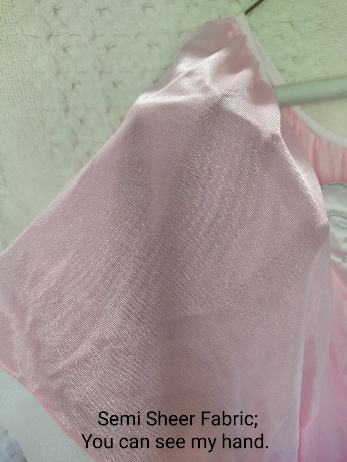 Secret Accents W/Tag Vintage Nightgown 1980’s Era Made In USA Nylon Pink Floral