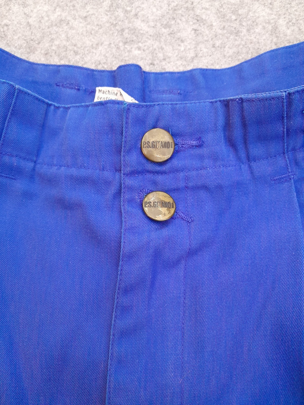 VINTAGE P.S. Gitano Jeans Womens 10 Long Blue High Waisted Mom Baggy 80s 90s