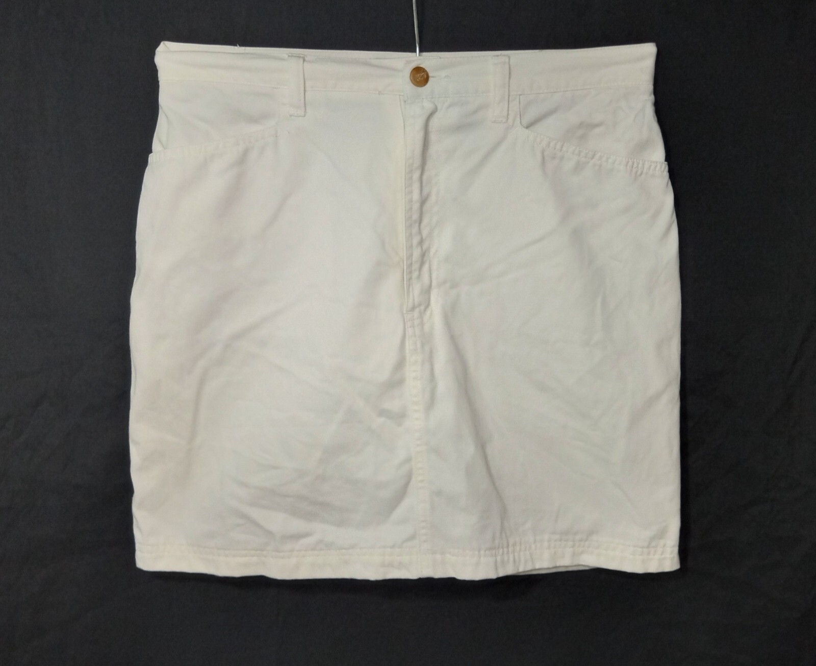 Vintage WHITE STAG Jeans Women’s Mini Skirt 3 Pockets size 10