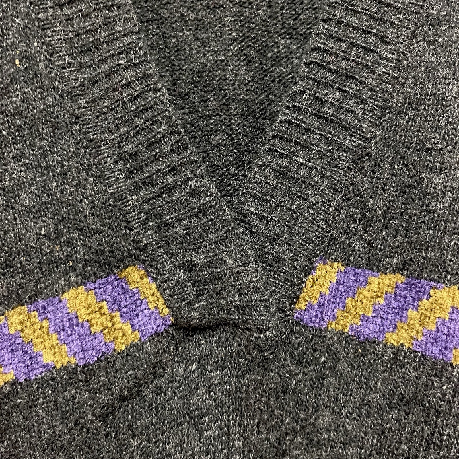 Vintage Argyle Sweater LambsWool Angora L Academia Preppy Cozy Retro Schoolgirl
