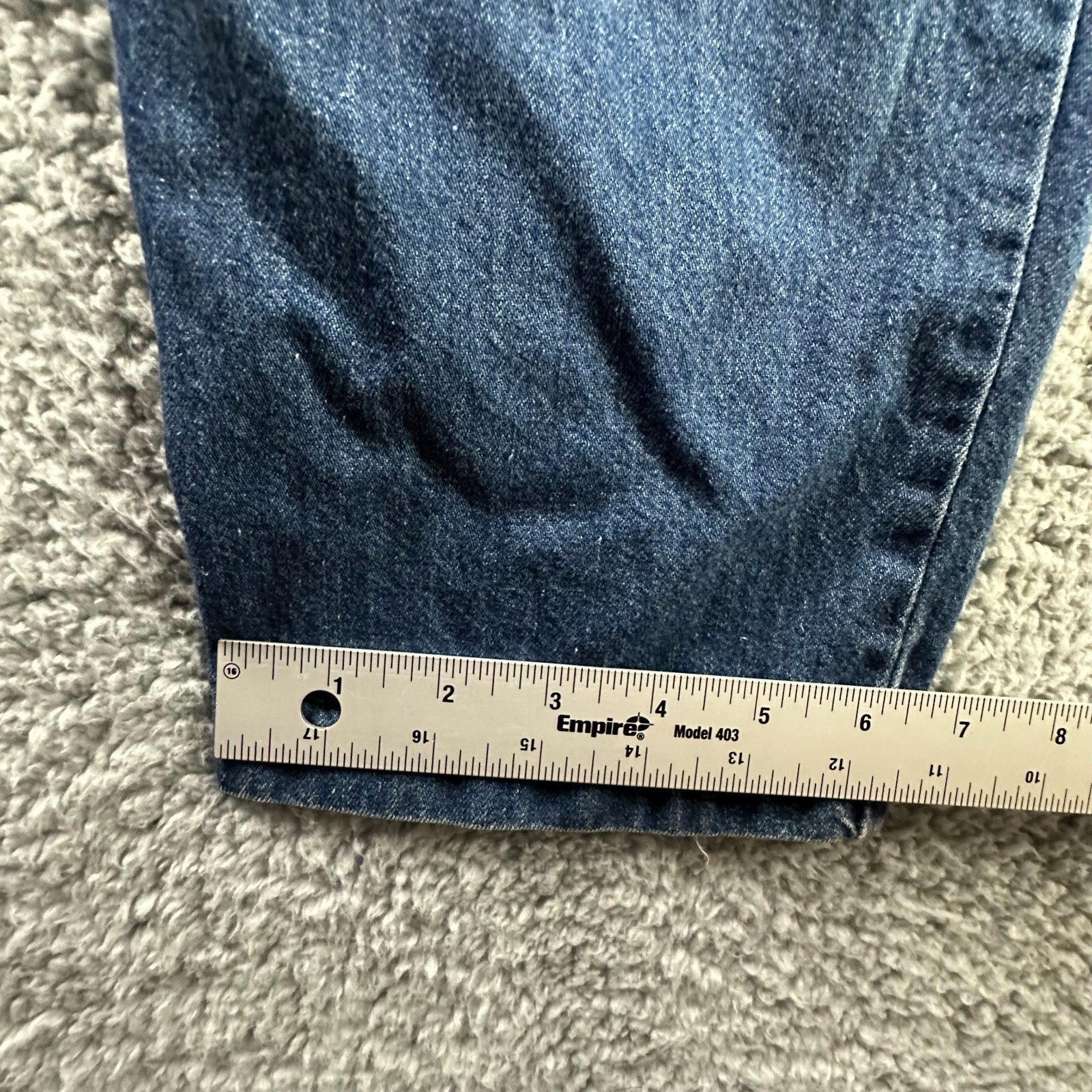 Vtg Jumpsuit Womens Medium 80s IDEAS Romper Coveralls Denim Snap Jumper