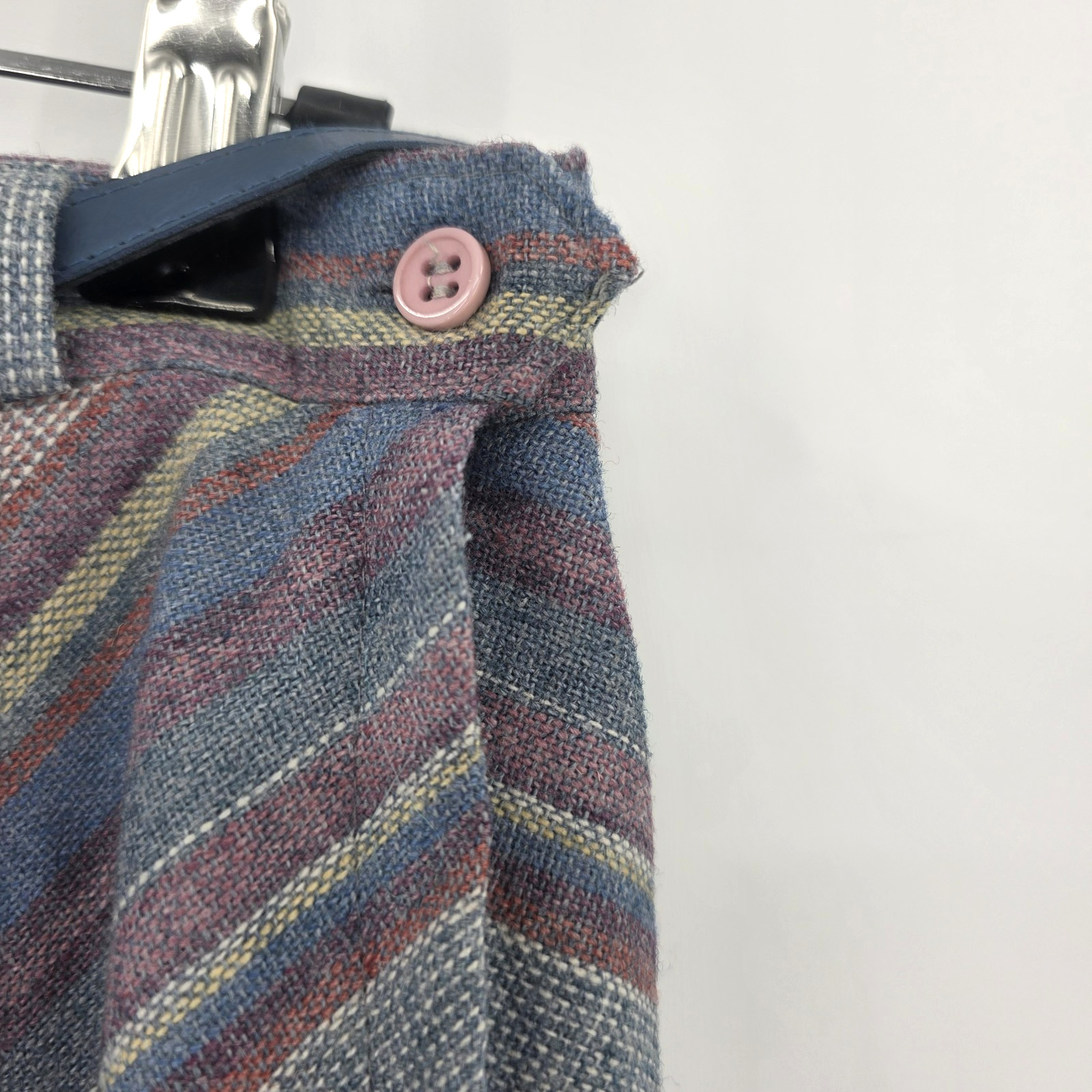 Summit Of Boston Women’s Sz 12 Vintage 70s Tweed Maxi Skirt w/ Belt