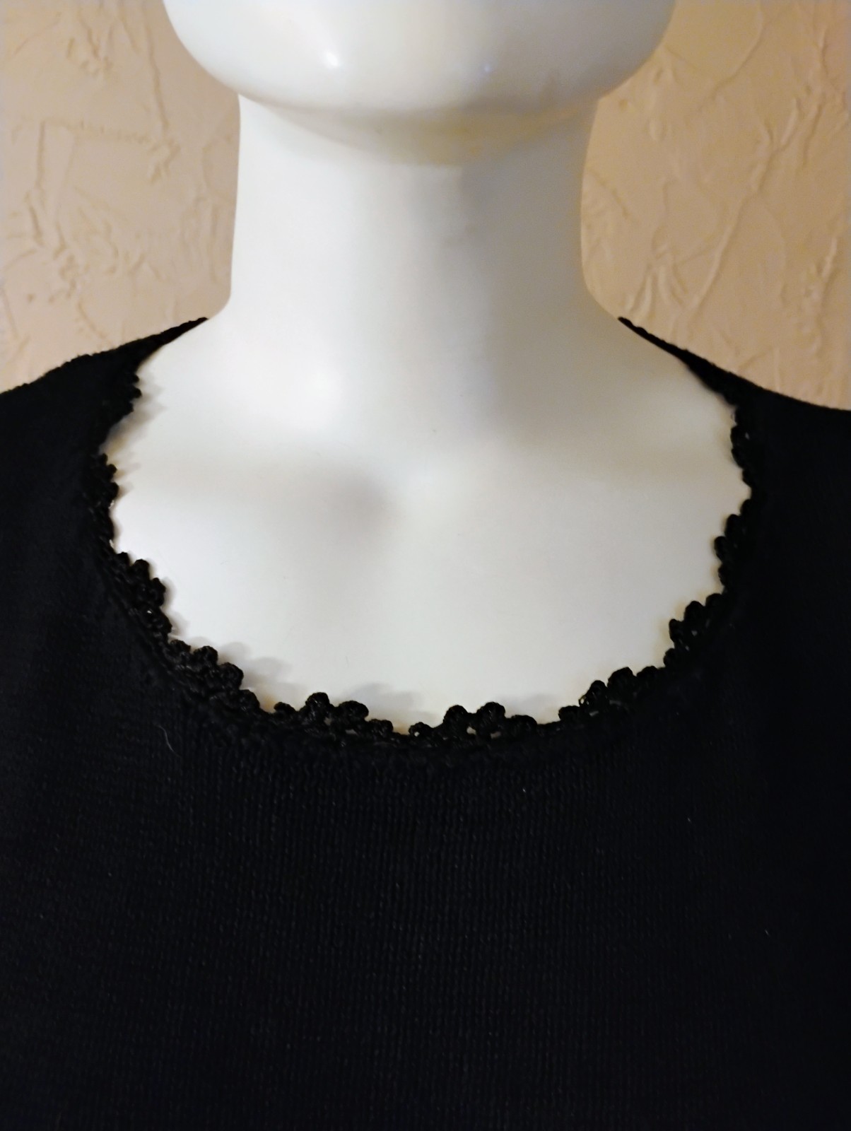 VTG 80’s Coastal Grandma’s „Jenny” Black with Embroidered Flamingo 🦩 & Frog M