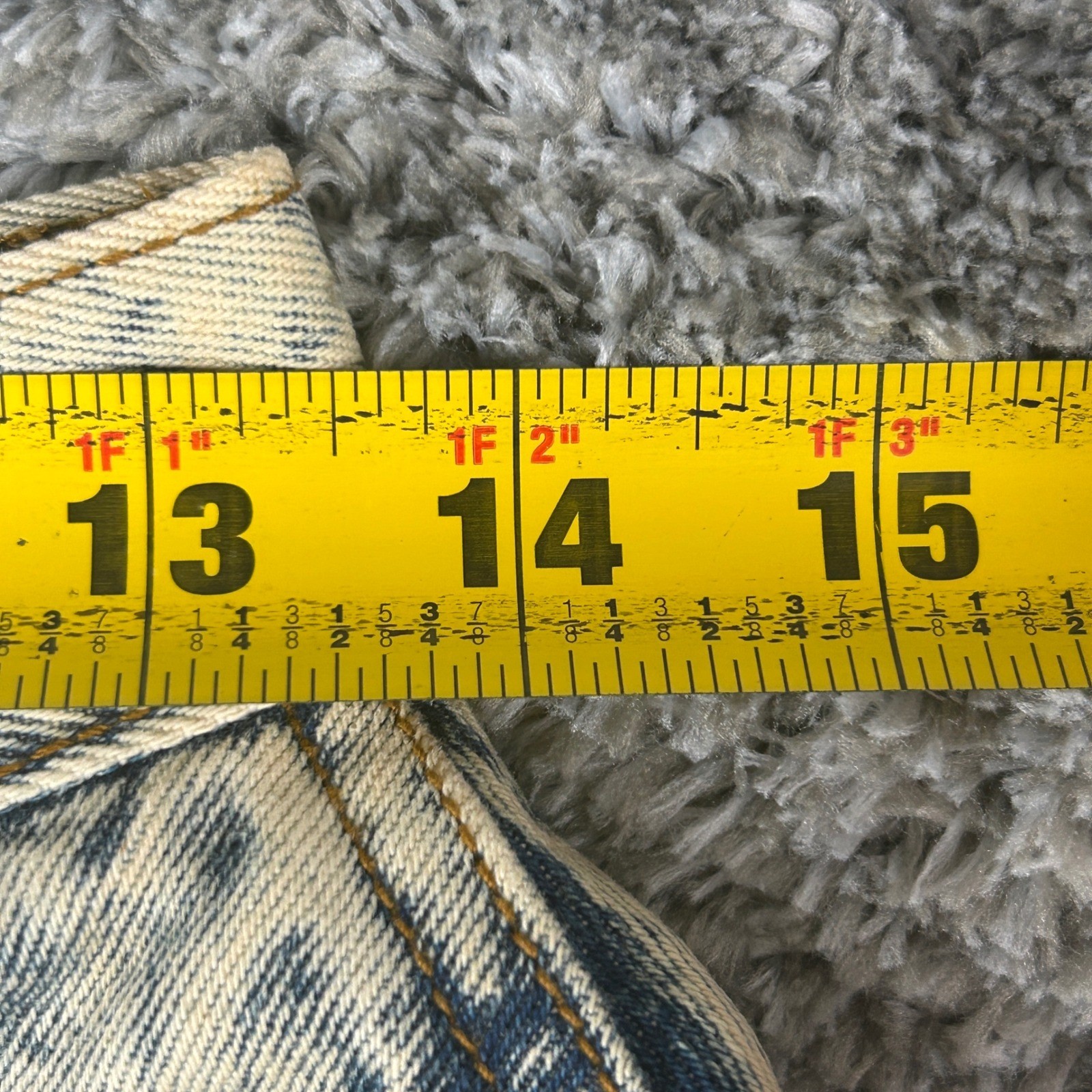 Vintage Sports Fever Denim Skirt Womens 9/10 Blue Acid Wash High Waist Mini 80s