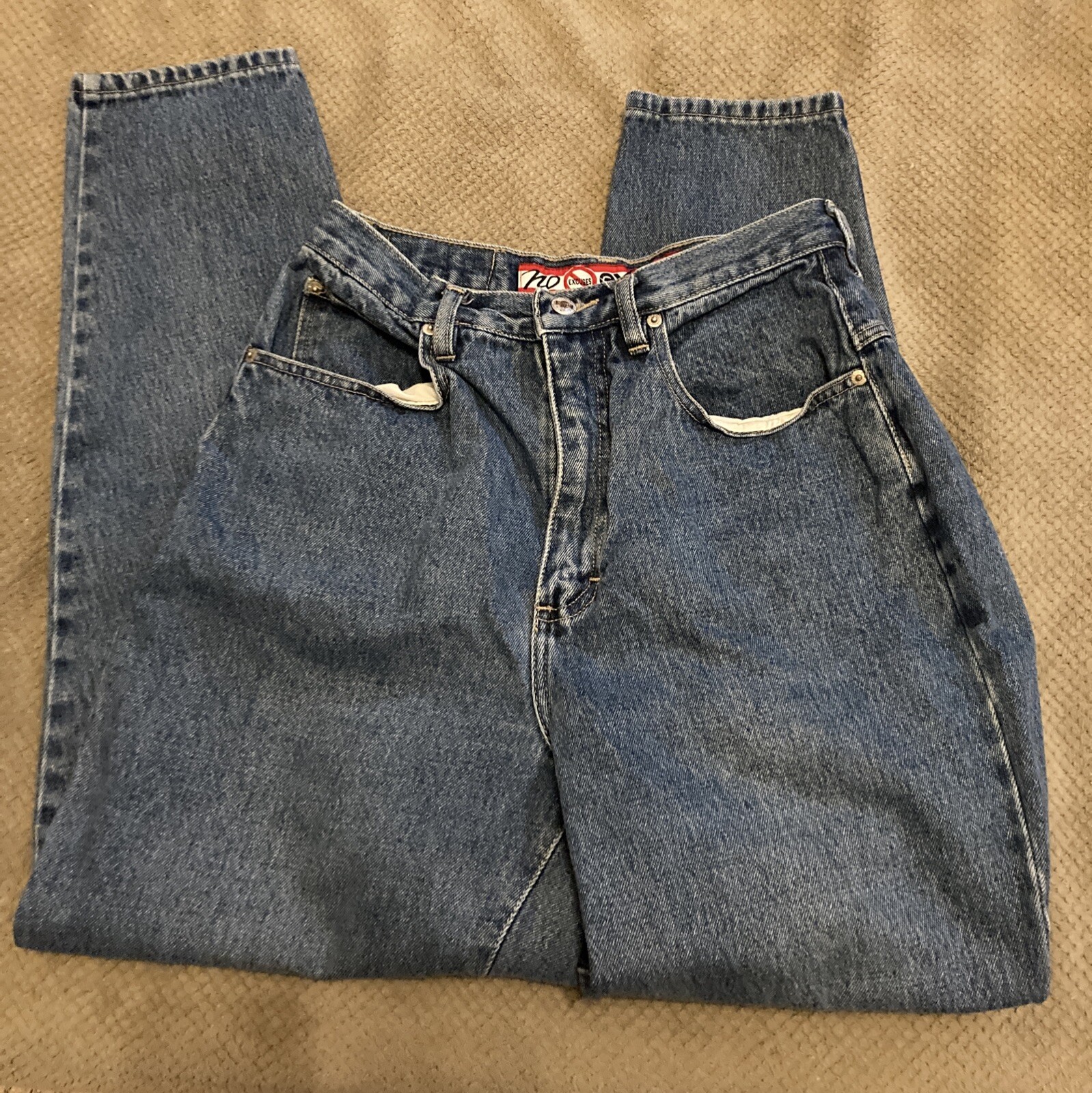 Vintage 90’s No Excuses Jeans 11/12 High Waist Jeans