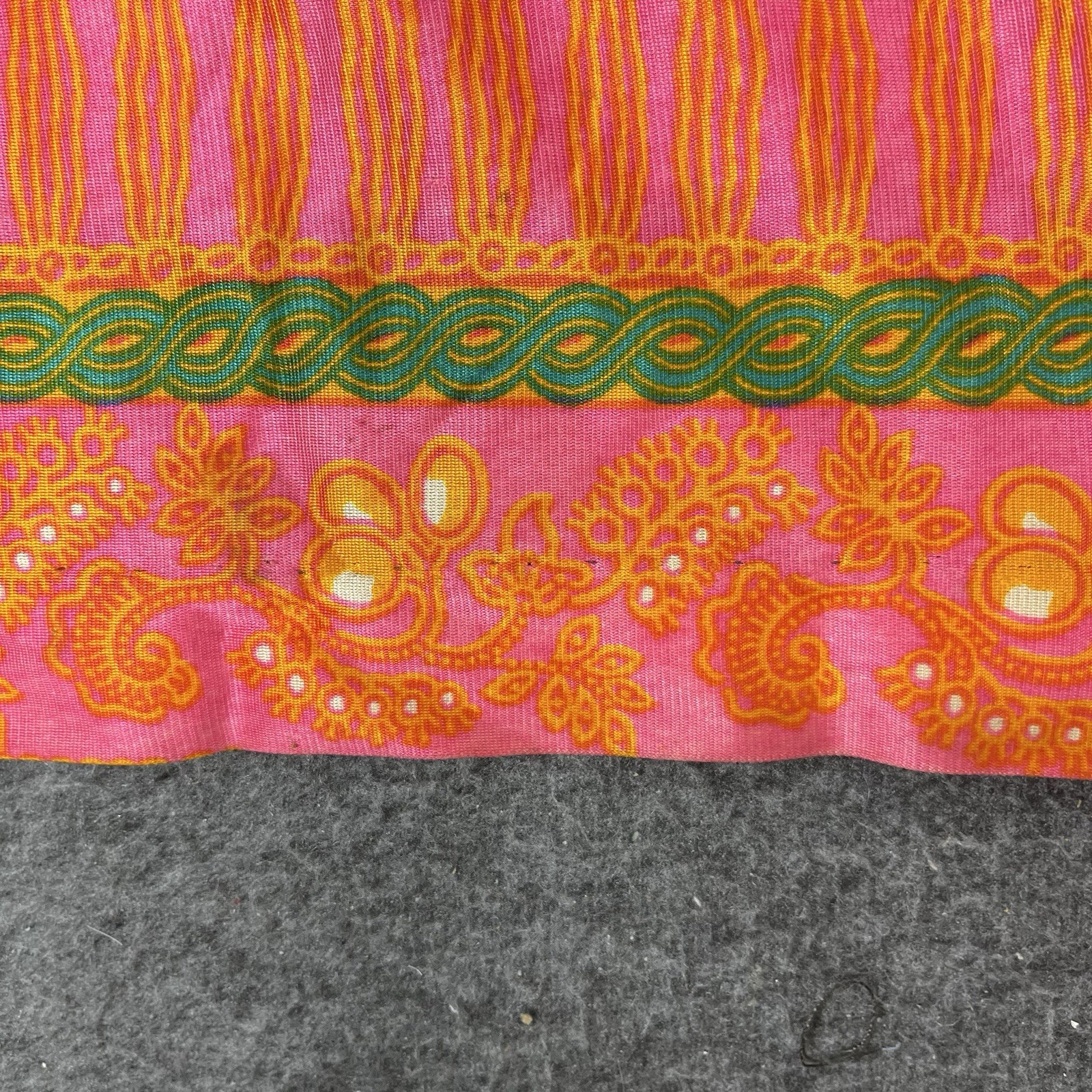 Vintage H/B Jrs of California Maxi Dress Size XS Psychedelic Mod Hippie 60s 70s