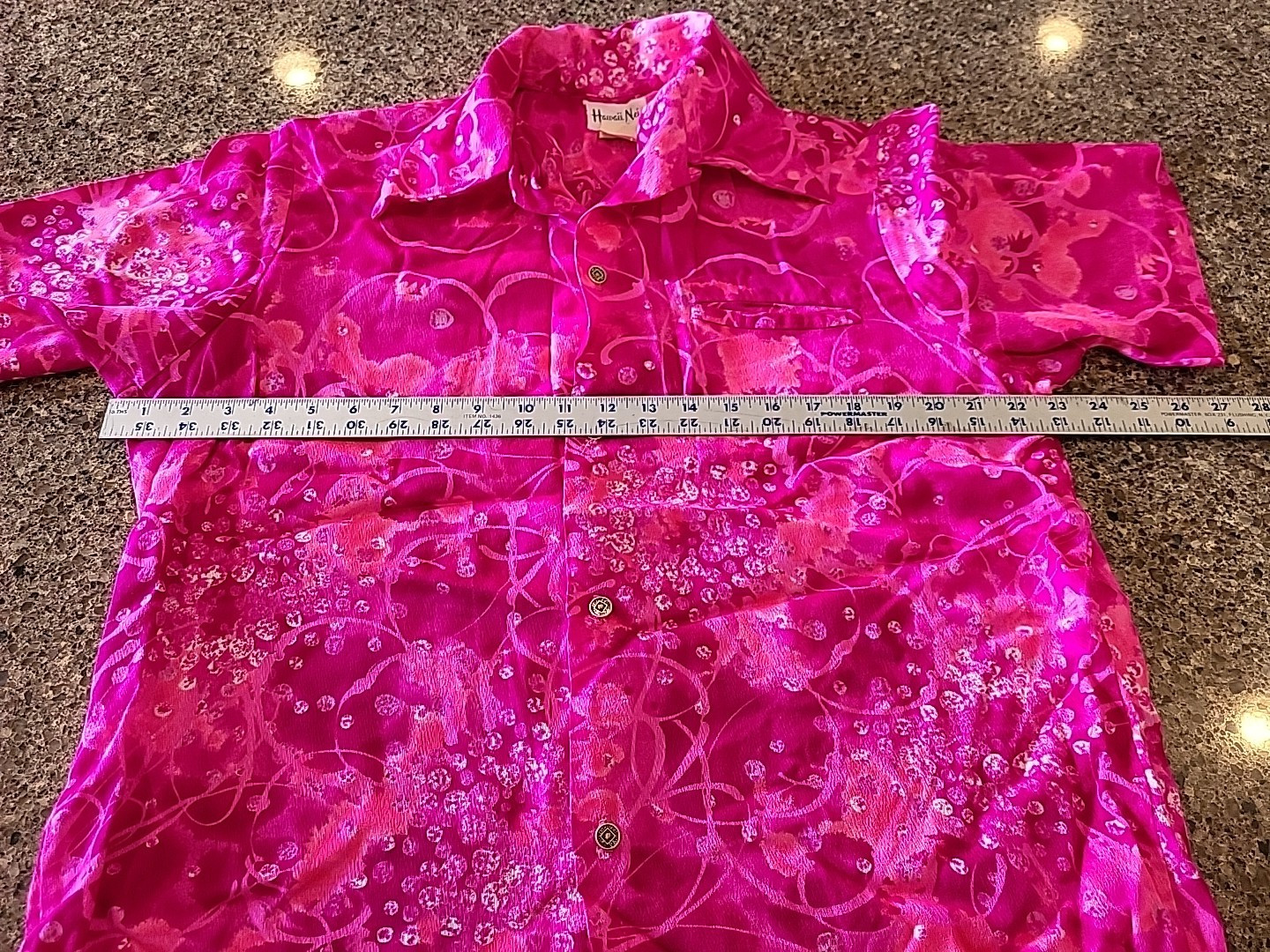 Hawaii Nei Halter Honeymoon Set Hawaiian Dress & Shirt VTG Women’s 6 Mens L READ