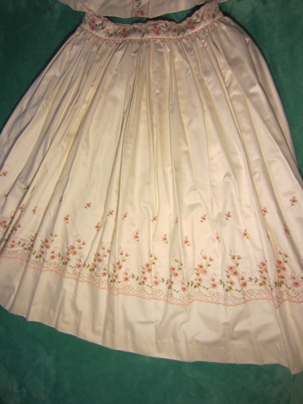 VTG~Sleeveless Top/Button Down Front w/ Flowing Swing Skirt~Small~CABANA Sportsw