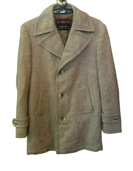 VINTAGE WOOL JACKET BY Mc GREGOR SIZE (10) MEDIUM E64