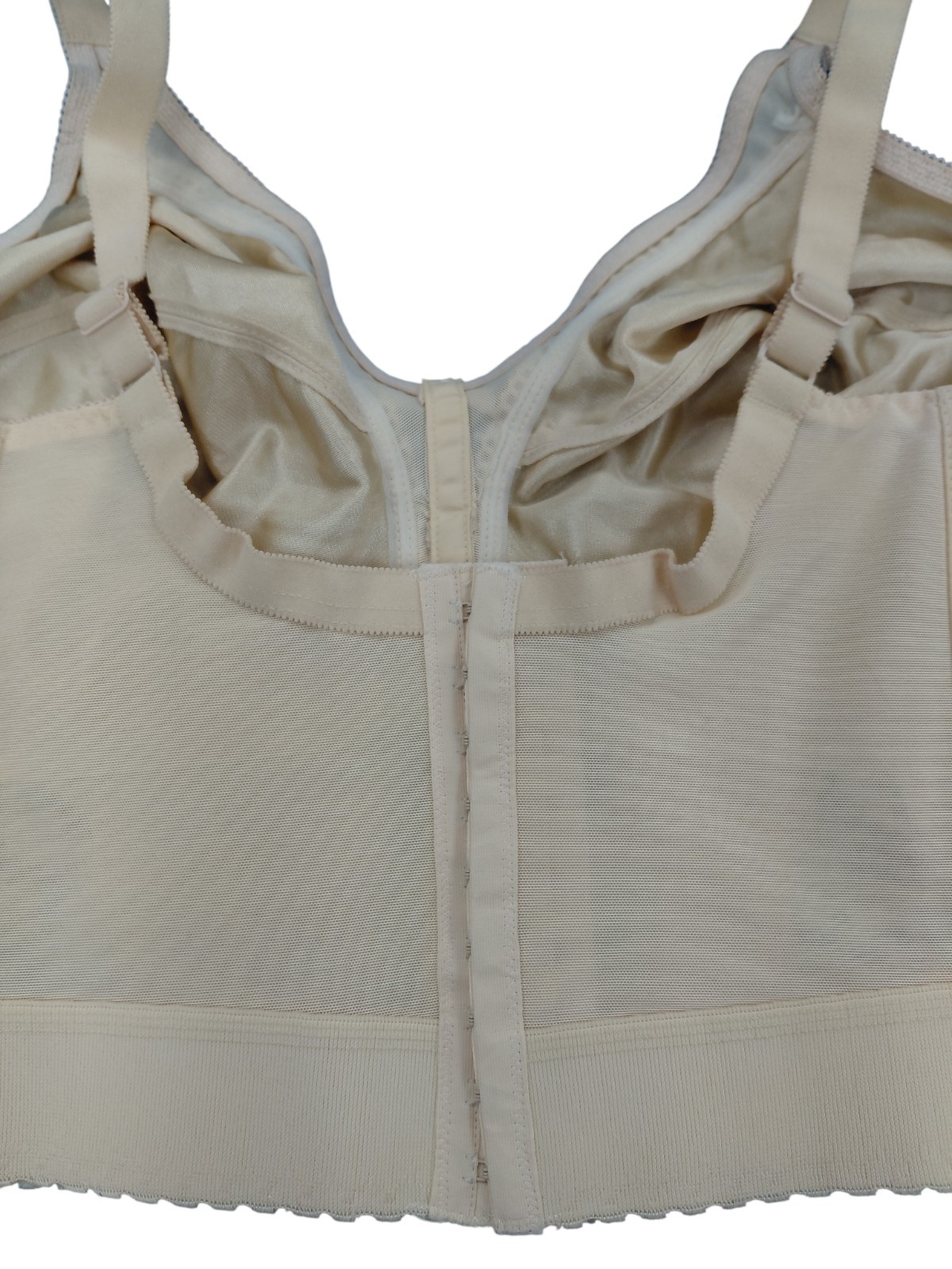 Vintage Beige Crown-ette Corset Top Size 46C