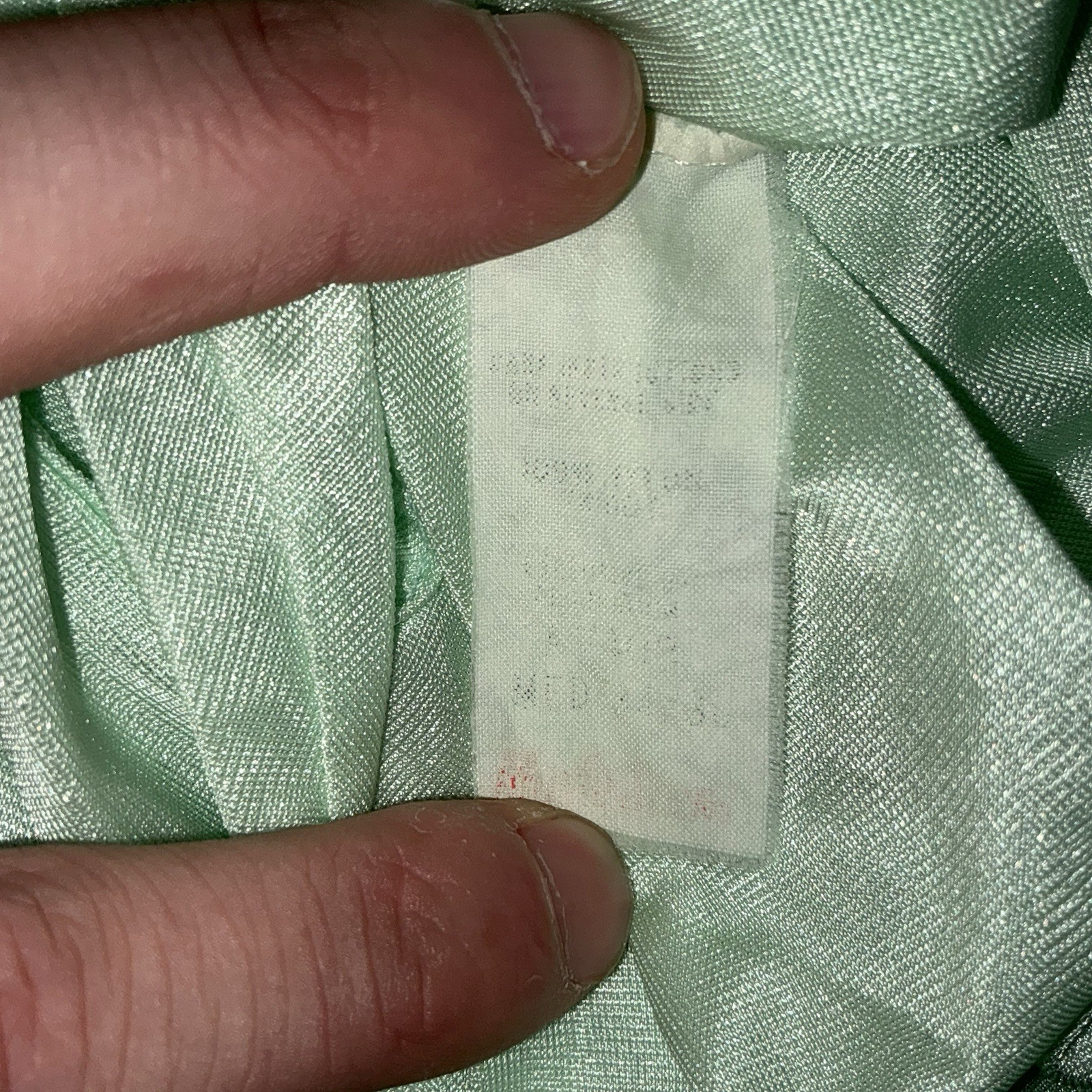 70s VTG Light Green Nylon Tricot Nightgown Women’s M Long Slip Dress Mint 151118