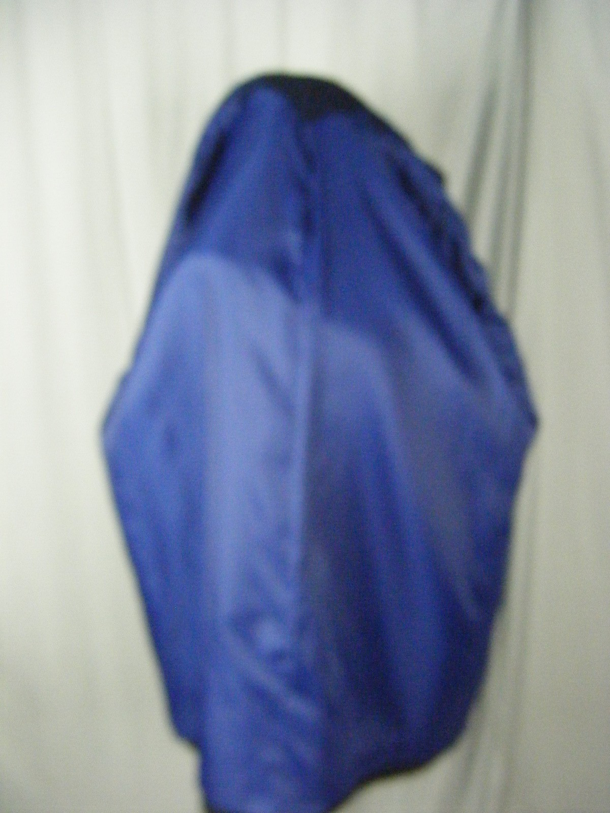 FORSTMANN Vtg 50s Blue Black Mohair 100% Virgin Wool Coat-Bust 41/M