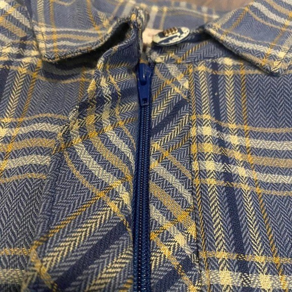 Vintage light weight plaid jacket