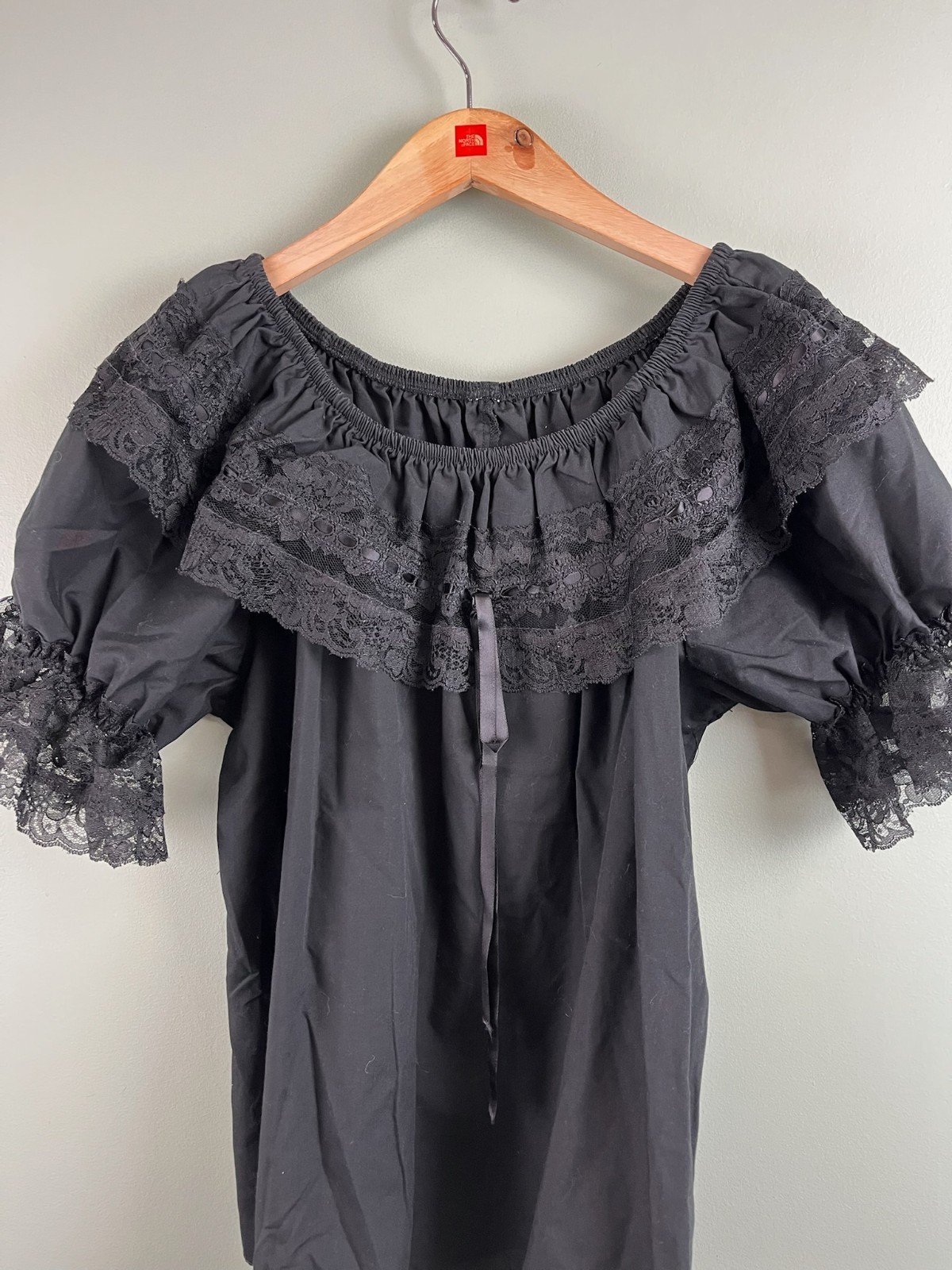 Partners Please! Malco Modes Square Dance Skirt & Blouse Size XL Black VTG