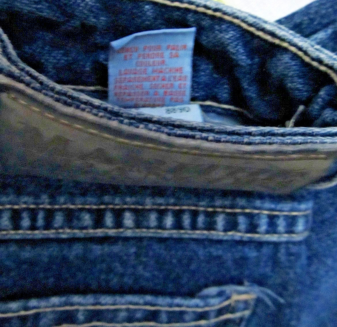 Vintage 1980’s dark wash, blue label Marithe Francois Girbaud jeans size 9/10