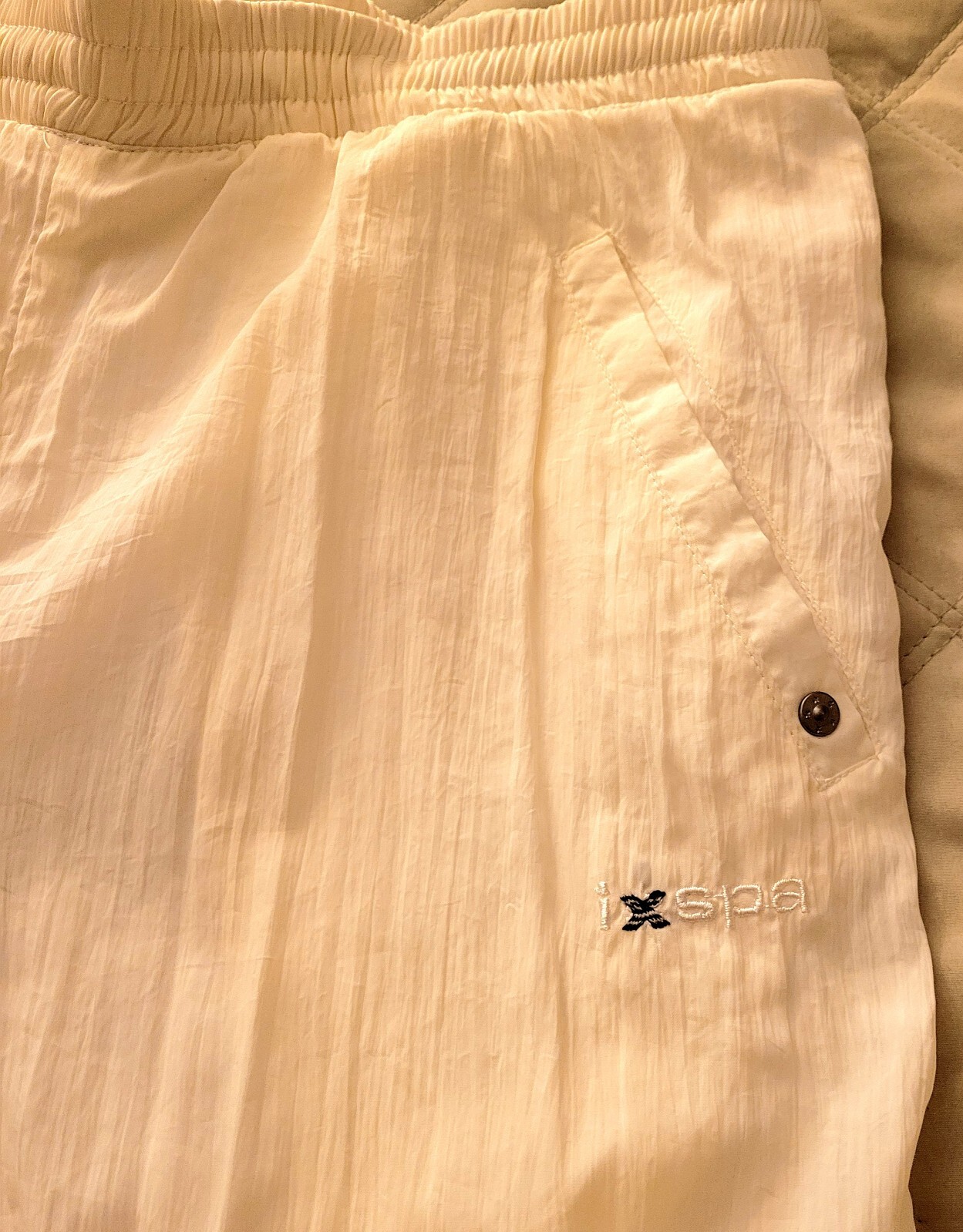 IXSPA By Jamie Sadock Vintage Organza Poly Tracksuit 1990’s Geometric Shapes Lg