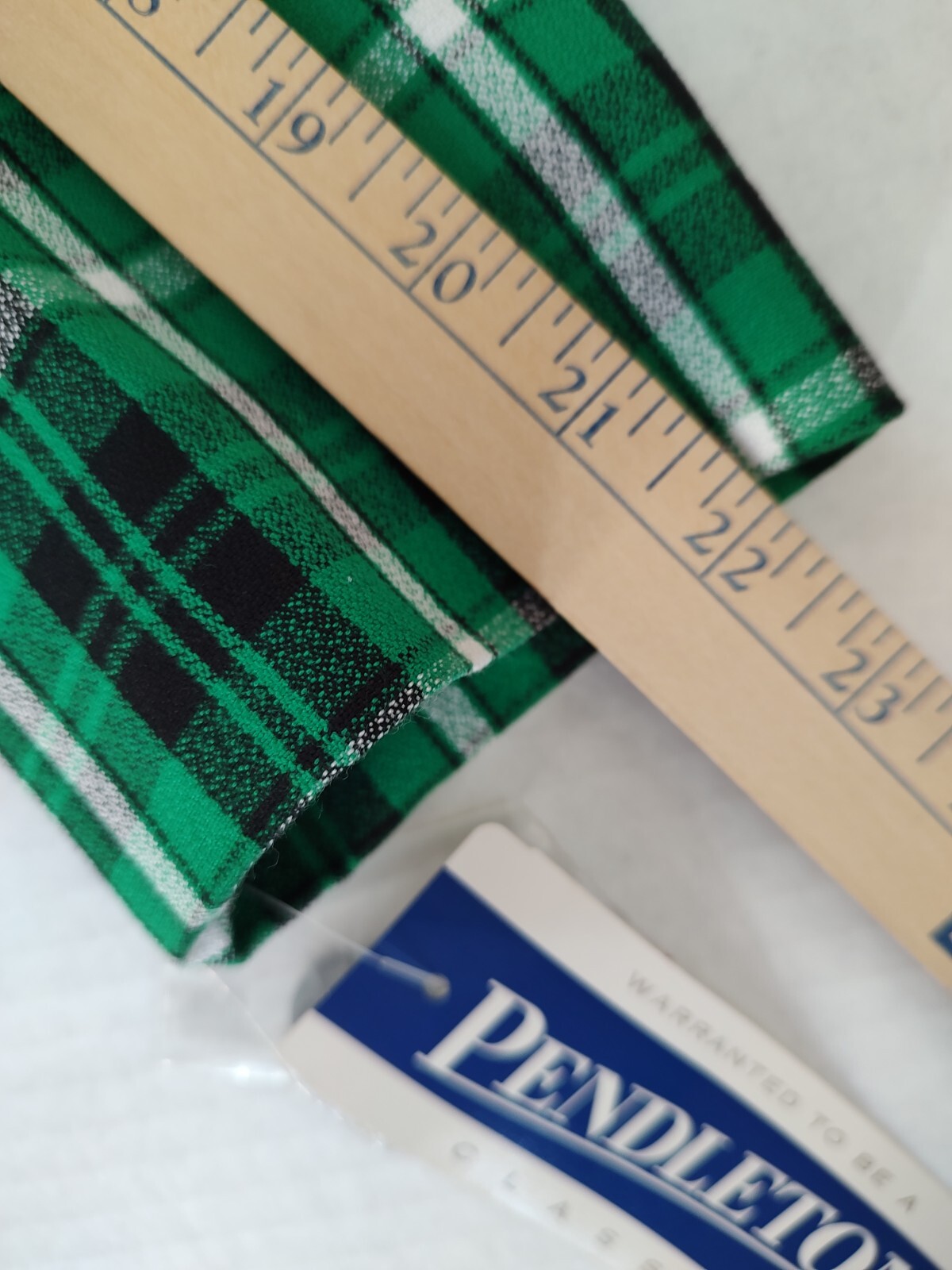 VGT 90’s Pendleton Classic Blazer Jacket Plaid Double Breasted Womens Sz 10 NOS