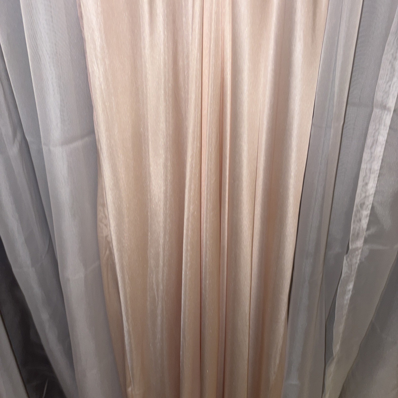 Vintage 70’S VAL MODE PINK LACE NYLON NIGHTGOWN Dreamland Timeless Elegant