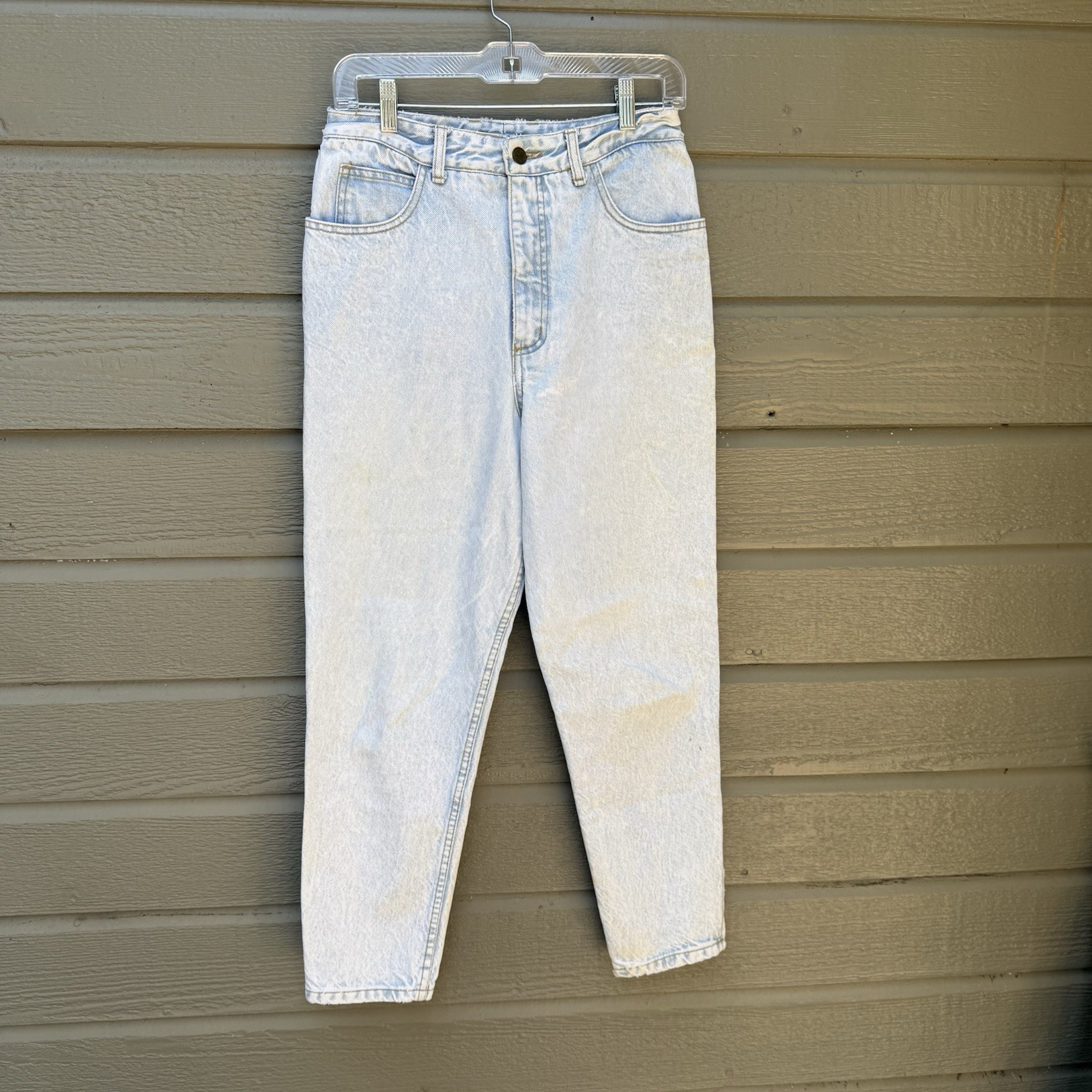 Vtg Guess Georges Marciano Women’s Jeans 28×26.5 Light Ankle Zip 1015 USA Read