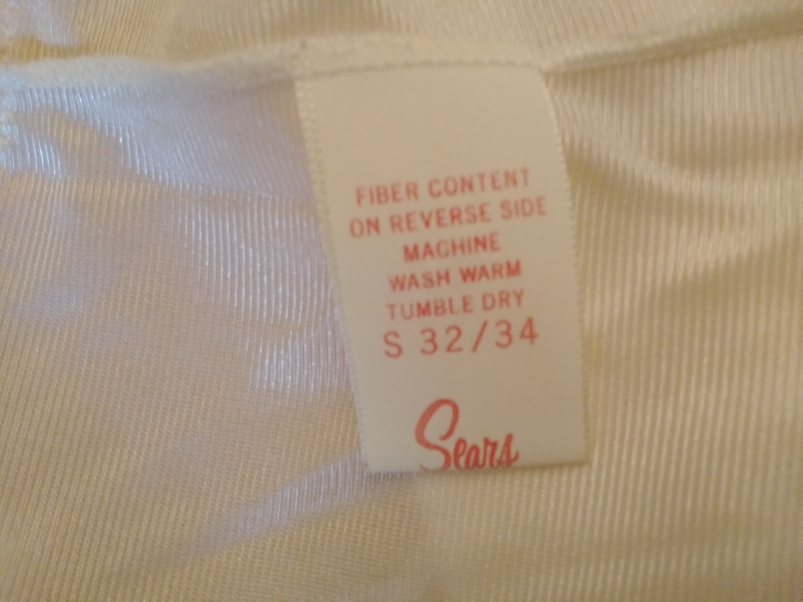 Vintage Sears 2pc Embroidered Bodice Long Nightgown & Robe Small 32/34
