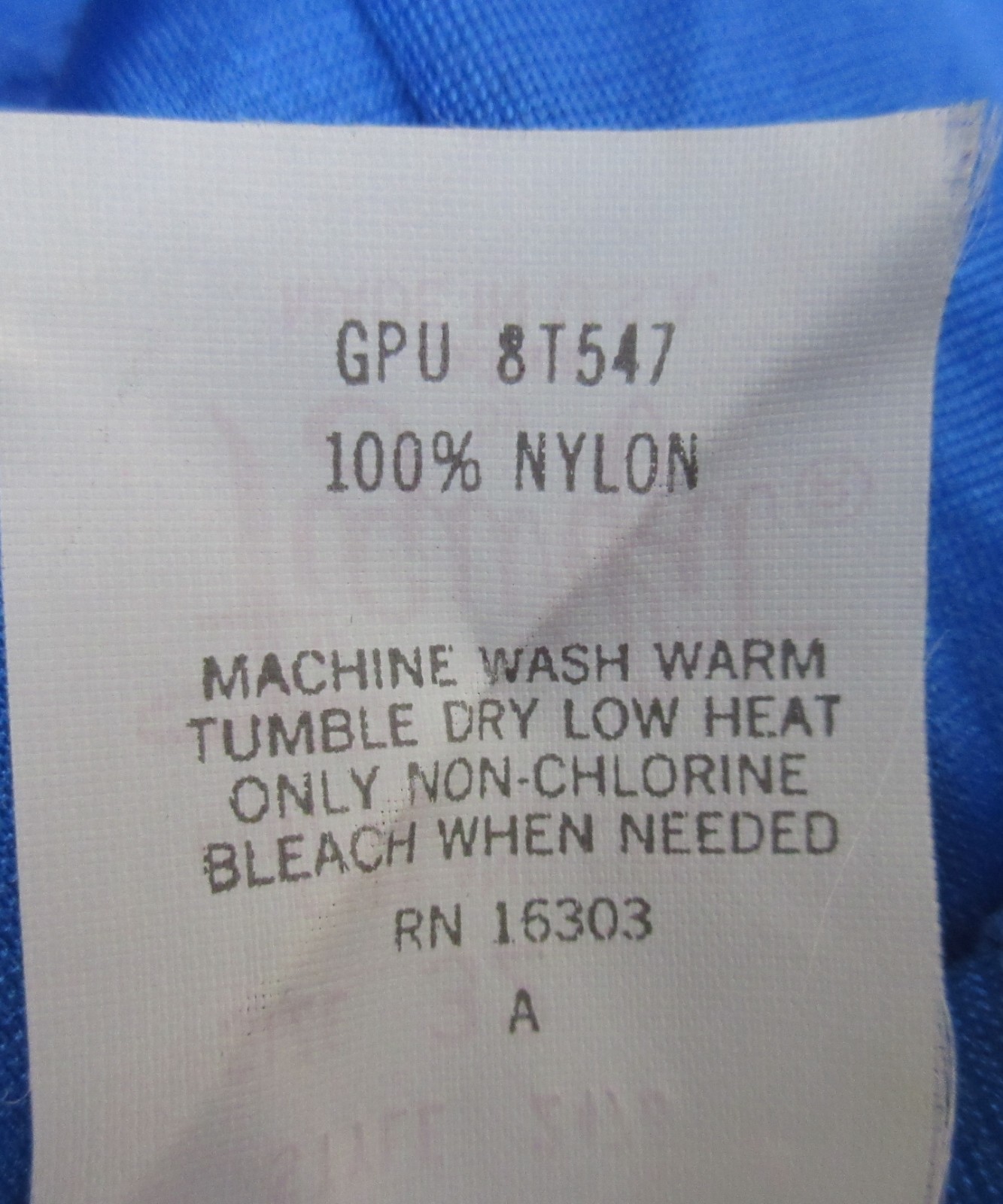vtg SILKY BLUE nylon 3.5″ LACE camisole slip top FIGURFIT LINGERIE sz 32/ 36″