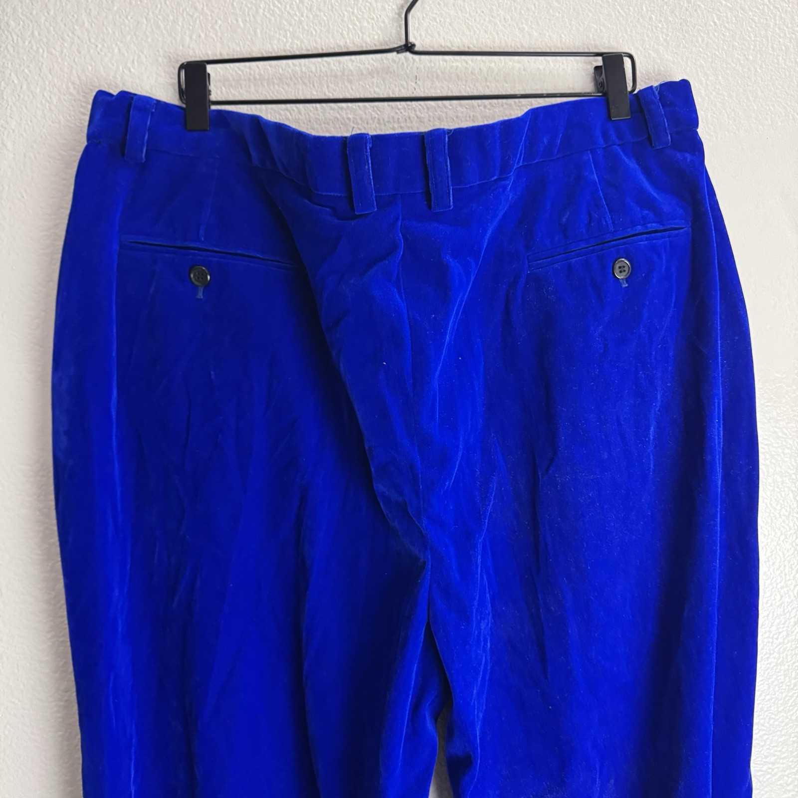Slacks Dress Pants Velvet Vintage Size 5XL