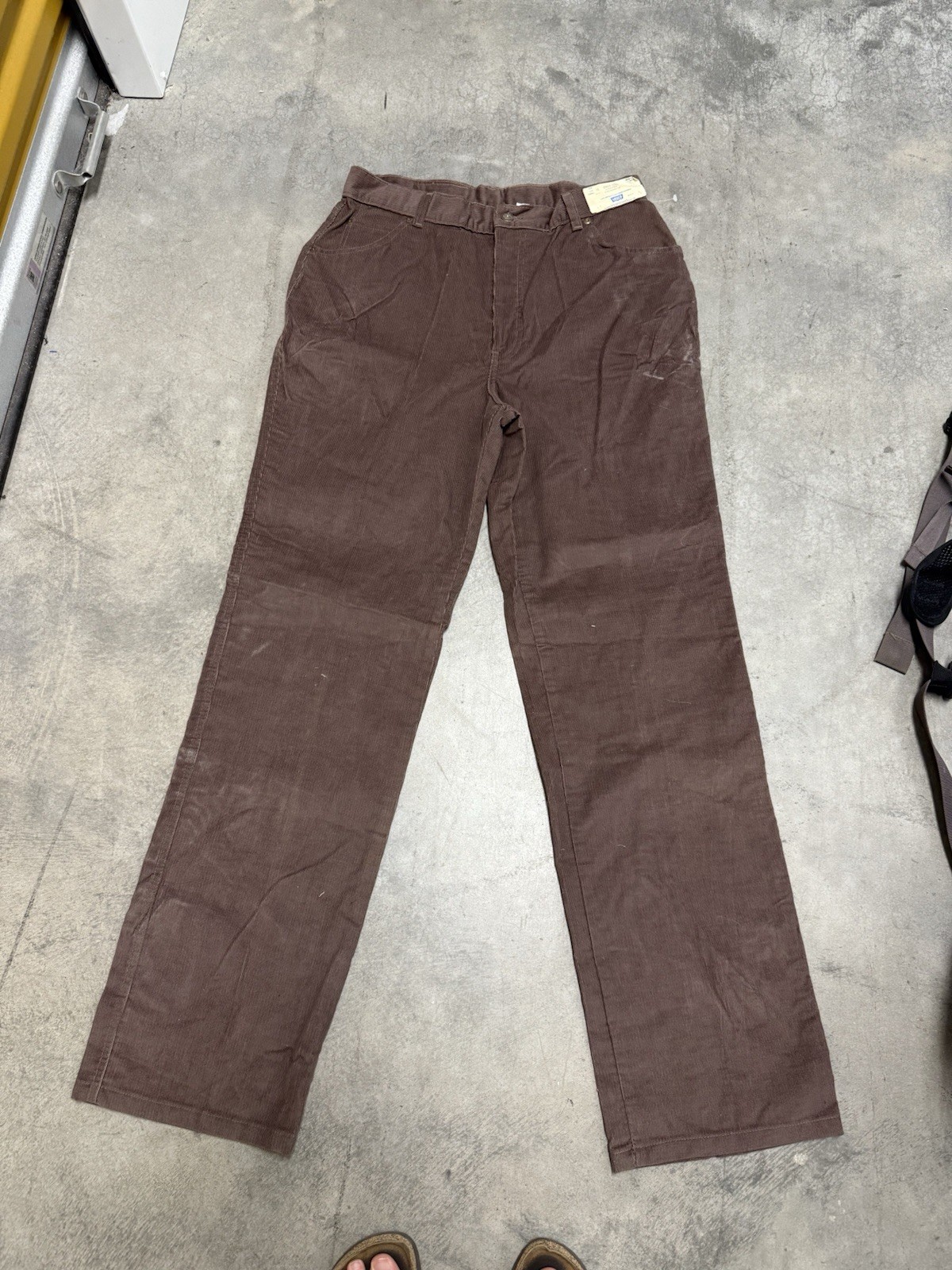Vintage Levi’s 1970s Made In USA Brown Corduroy Pants High Rise Bootcut Women’s