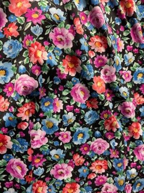 Vintage JoRo Fashions Woman’s Sleeveless Floral Top Size X Large jl